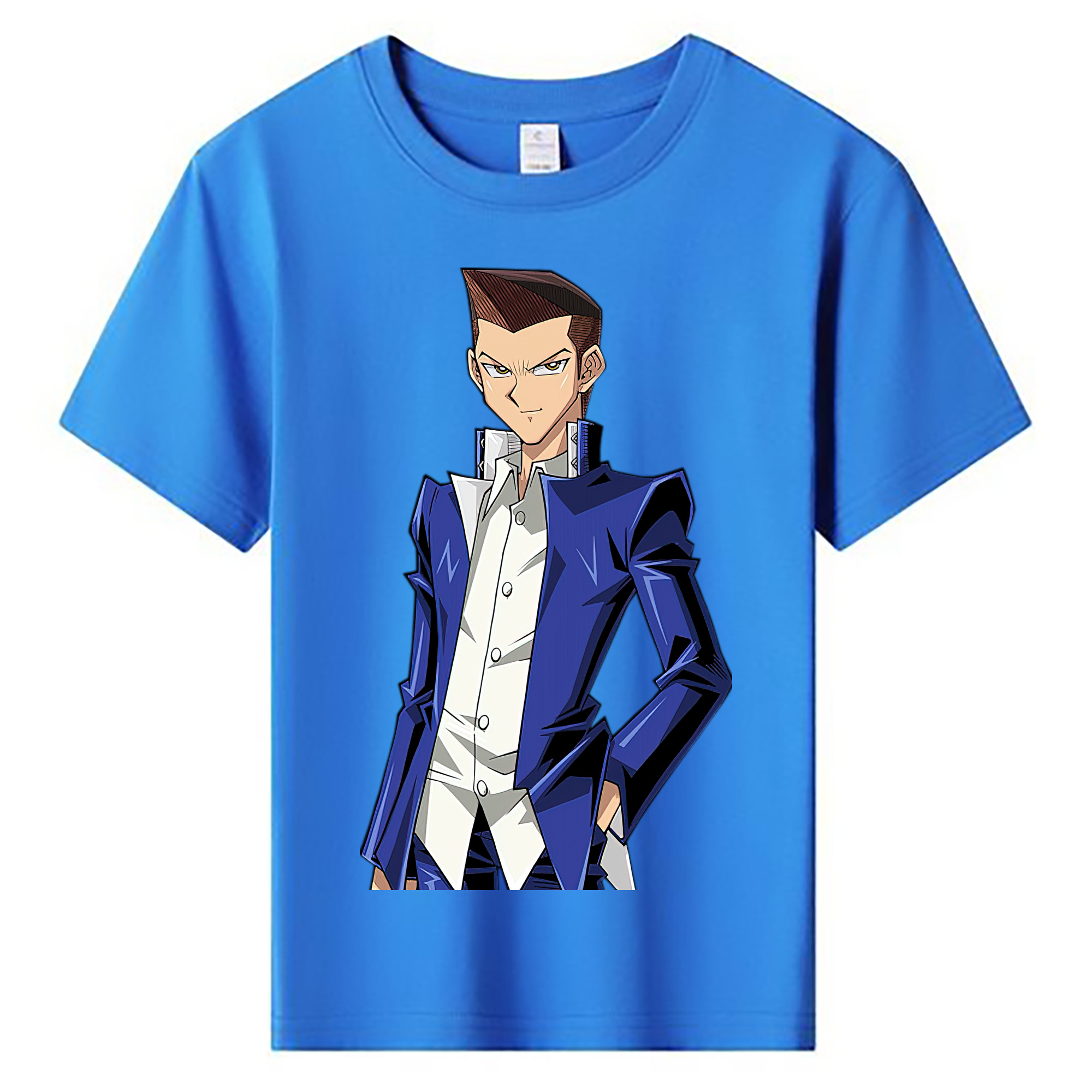 （画像用） 遊☆戯☆王 Yu-Gi-Oh! 綿100％キッズTシャツ（フロントプリント）
